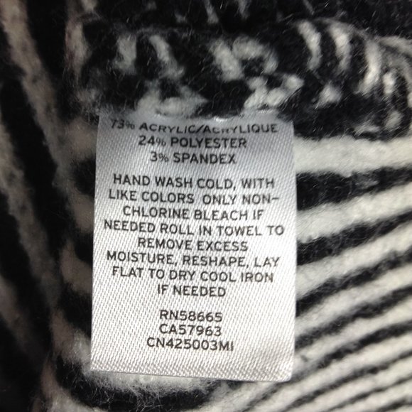 Caslon Black Knit Turtleneck Sweater - Picture 7 of 7